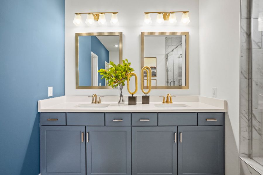 Representative furnished interior of a home built from the Hallmark by Del Webb in Del Webb Carolina Ridge, Midland (Image 57).