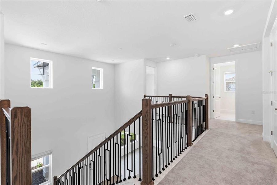 Spacious, unfurnished interior of a new home in Creeks Edge at Twin Rivers, Parrish (Image 53).