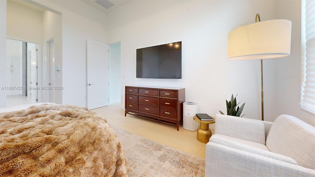 Furnished interior view inside a new home in , Boca Raton (Image 6). Furnished interior view inside a new home in , Boca Raton (Image 6).