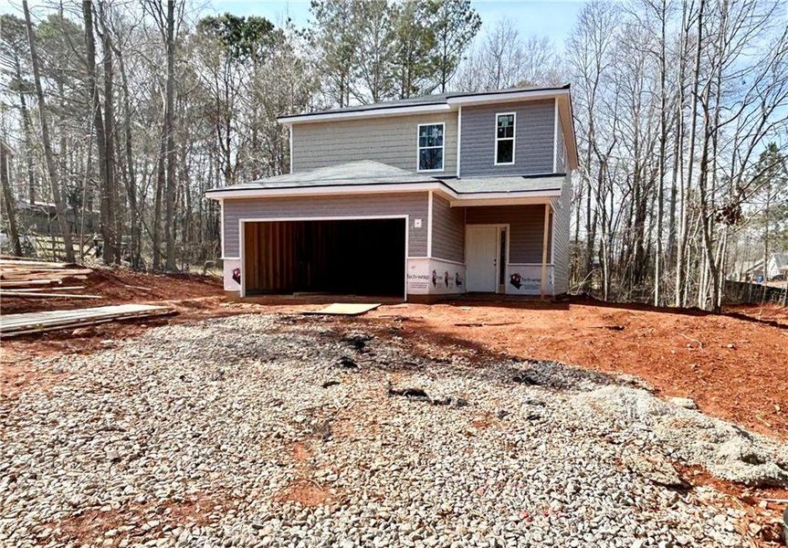 In-progress construction of a new home in , Temple, GA (Image 8).
