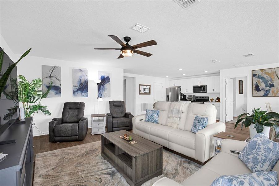 Furnished interior view inside a new home in , Palm Coast (Image 18).