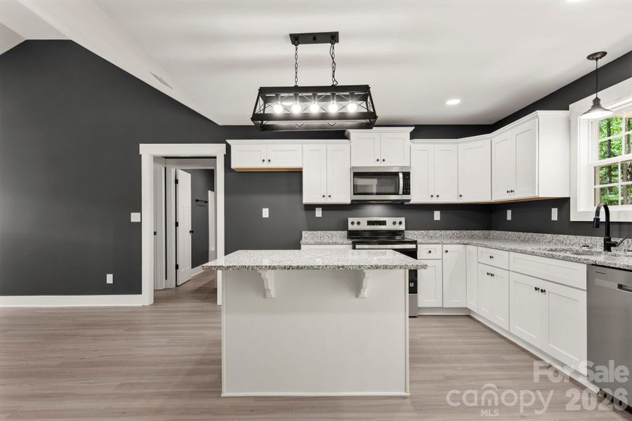 Furnished interior view inside a new home in , York (Image 5).