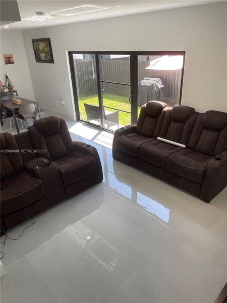 Furnished interior view inside a new home in , Florida City (Image 8).