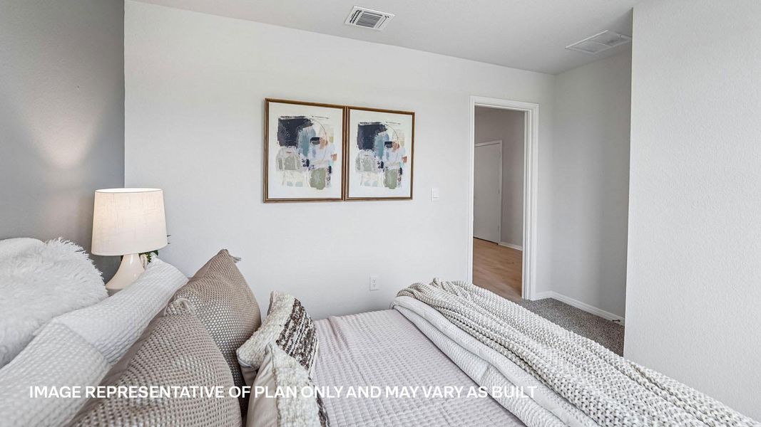 Furnished interior view inside a new home in Carillon, Manor (Image 16).