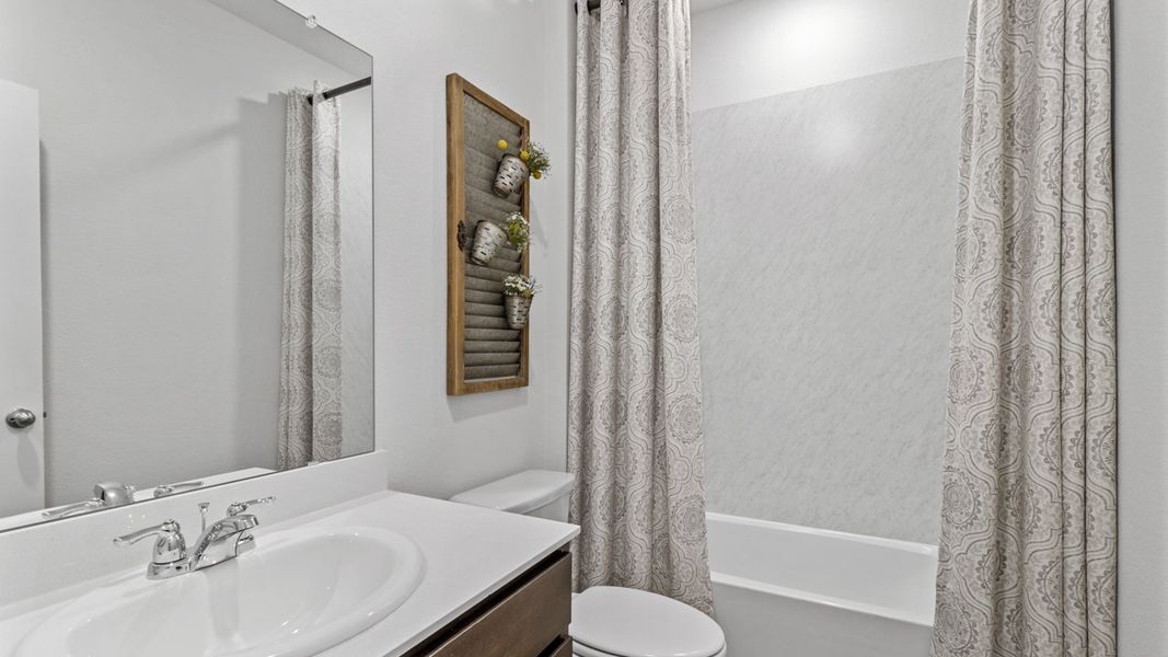 Furnished interior view inside a new home in The Reserve at Timber Creek, Lindale (Image 33).