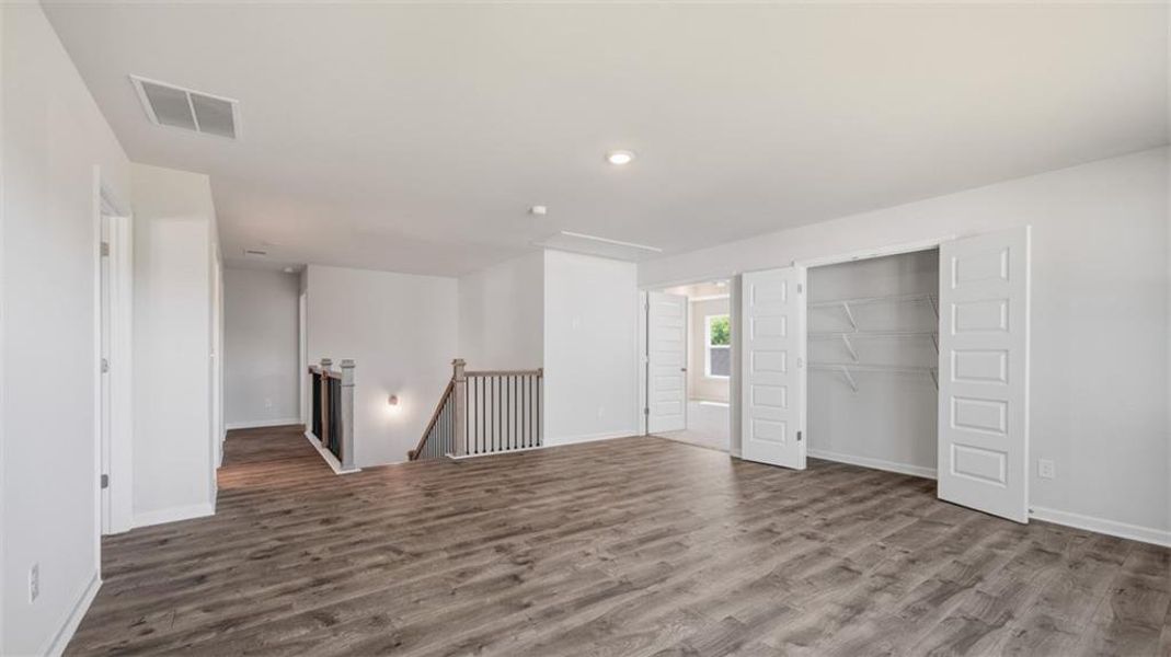 Spacious, unfurnished interior of a new home in The Gates at Pates Creek, Hampton (Image 33). Spacious, unfurnished interior of a new home in The Gates at Pates Creek, Hampton (Image 33).
