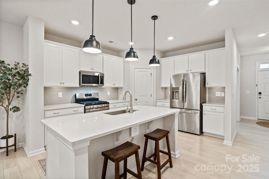 Furnished interior view inside a new home in , Fort Mill (Image 27).