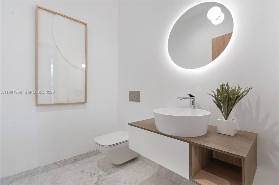 Furnished interior view inside a new home in Onda, Bay Harbor Islands (Image 12).