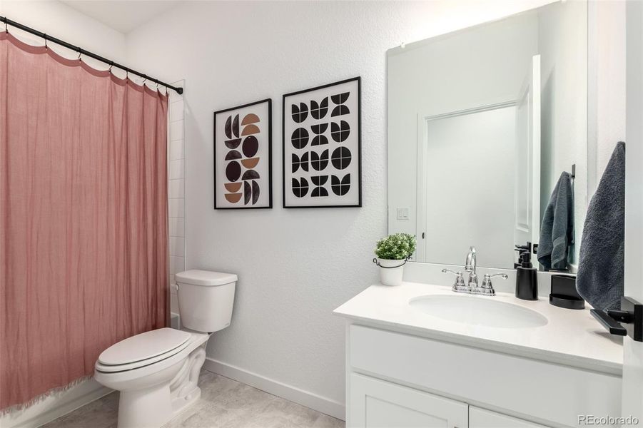 Furnished interior view inside a new home in , Littleton (Image 6).