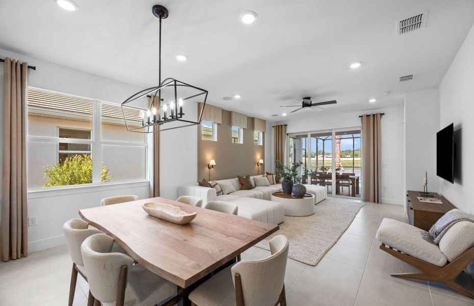 Representative furnished interior of a home built from the Ascent by DiVosta in Harbor Isle, Vero Beach (Image 6). Representative furnished interior of a home built from the Ascent by DiVosta in Harbor Isle, Vero Beach (Image 6).