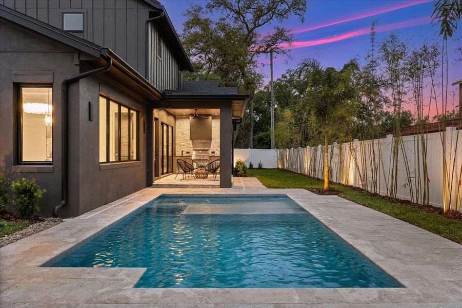 Exterior details and patio area of a home in , Winter Park (Image 30). Exterior details and patio area of a home in , Winter Park (Image 30).