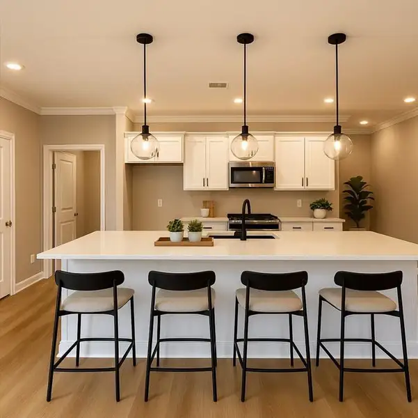 Furnished interior view inside a new home in Wilkins Walk, Mableton (Image 11). Furnished interior view inside a new home in Wilkins Walk, Mableton (Image 11).