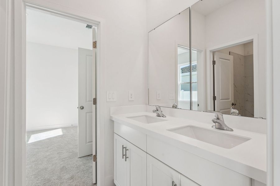 Representative furnished interior of a home built from the Aspen by Hartizen Homes in Eden Crest, Apopka (Image 11).