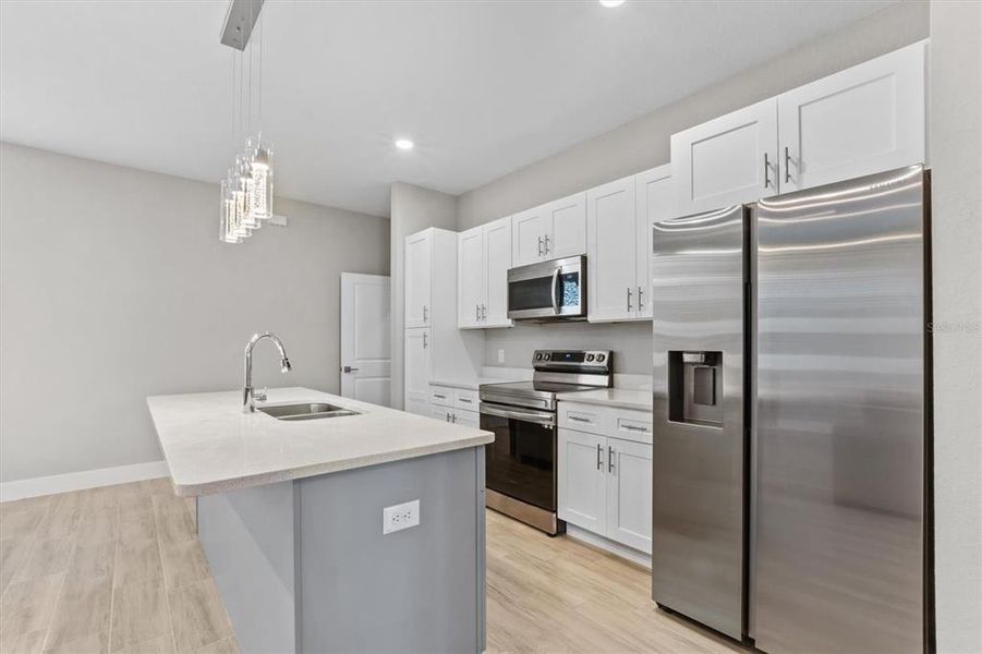 Furnished interior view inside a new home in , Kissimmee (Image 23).