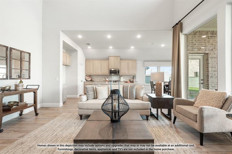 Furnished interior view inside a new home in Silo Mills Classic 50, Joshua (Image 15). Furnished interior view inside a new home in Silo Mills Classic 50, Joshua (Image 15).