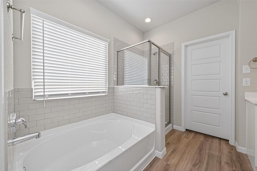 Furnished interior view inside a new home in Woodland Lakes, Huffman (Image 15).