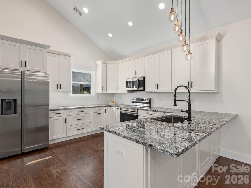 Furnished interior view inside a new home in , Hendersonville (Image 5).