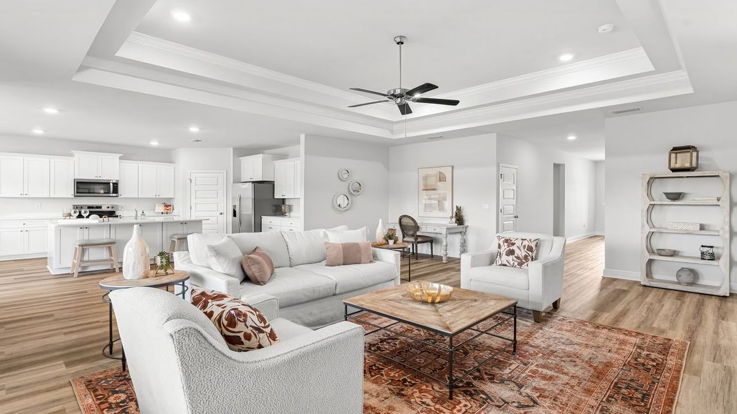 Furnished interior view inside a new home in Liberty, Panama City (Image 14).