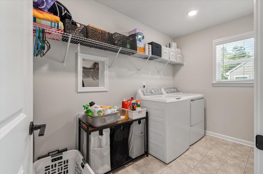 Furnished interior view inside a new home in Parker's Preserve, Ridgeville (Image 41).