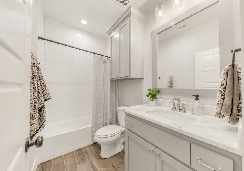 Representative furnished interior of a home built from the The Maggie by Reece Homes in Traditions, Bryan (Image 56).