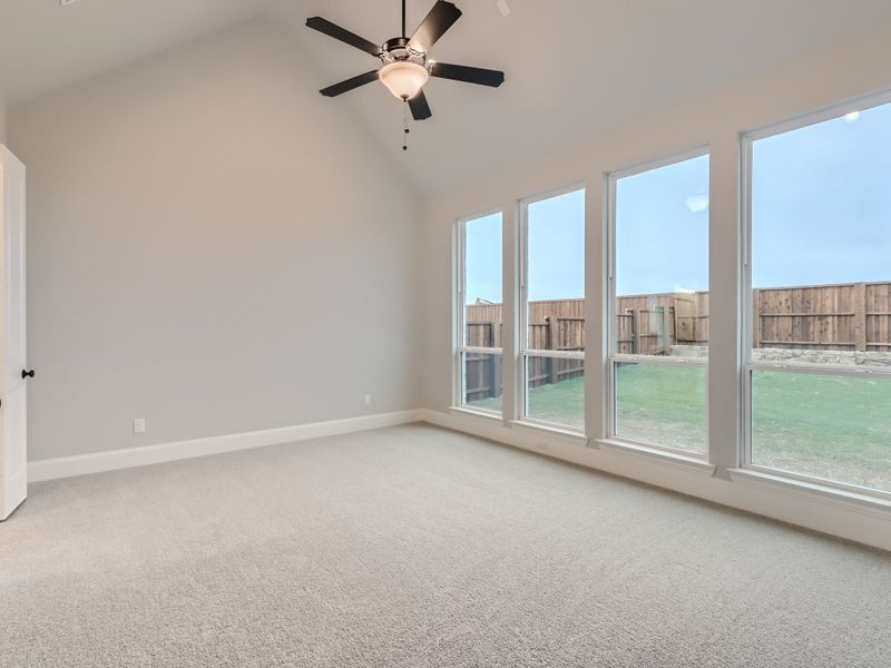 Plan 1624 Main Bedroom Representative Photo