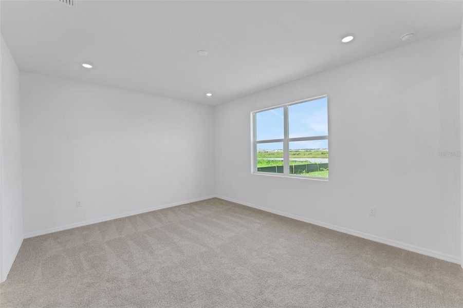 Spacious, unfurnished interior of a new home in River Hall, Alva (Image 27). Spacious, unfurnished interior of a new home in River Hall, Alva (Image 27).
