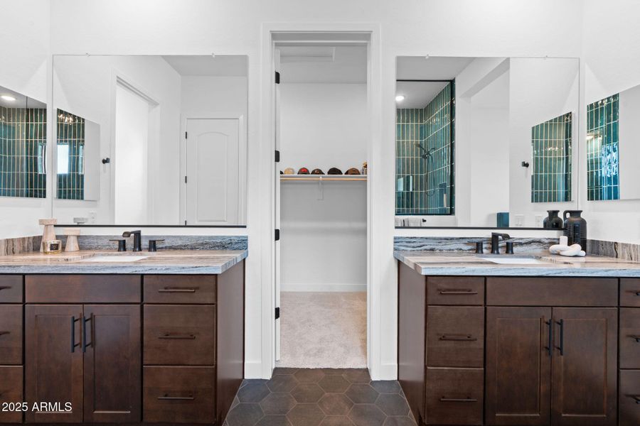 Primary Bathroom & Walk-In Closet