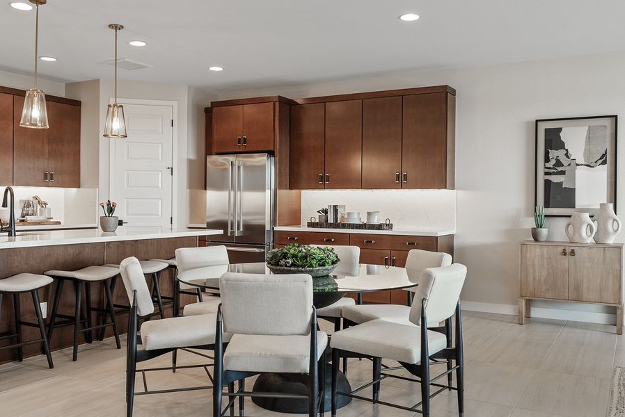 Furnished interior view inside a new home in Artisan at Asante, Surprise (Image 9).