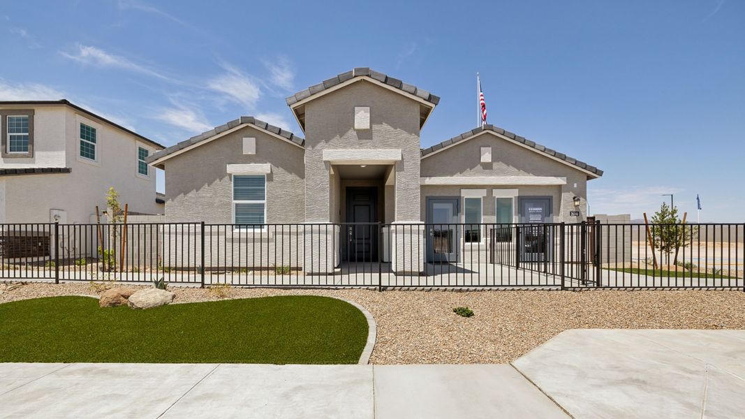 Representative exterior photo of a completed home built from the Laveen by D.R. Horton in Remington, Buckeye, AZ (Image 19).