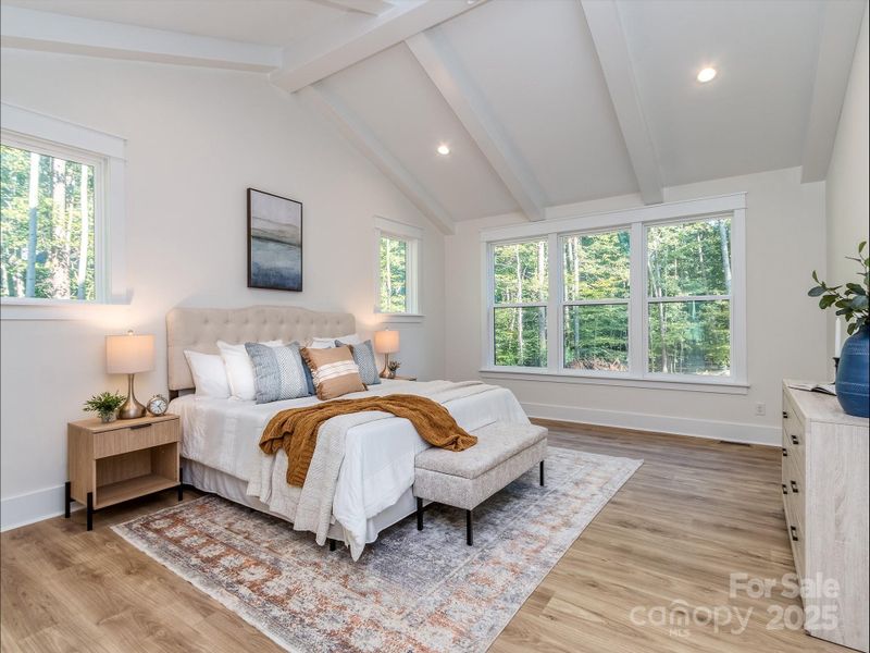 Furnished interior view inside a new home in , Matthews (Image 5).