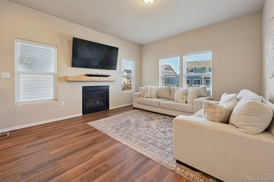 Furnished interior view inside a new home in , Colorado Springs (Image 5).