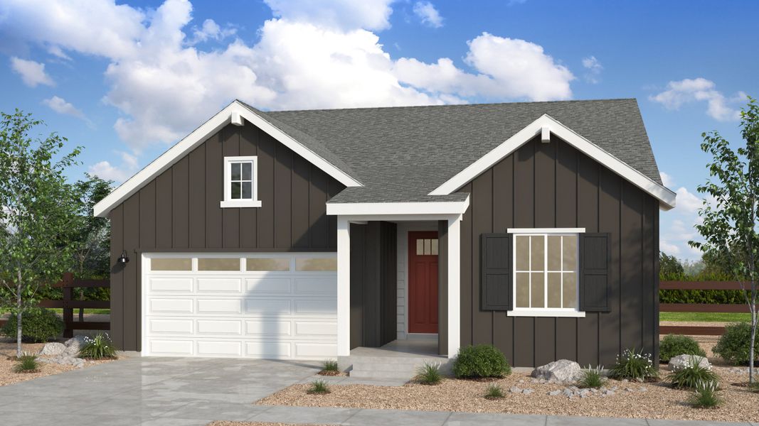 Representative exterior photo of a completed home built from the Emerald Lake by Taylor Morrison in Parterre, Thornton, CO (Image 2). Representative exterior photo of a completed home built from the Emerald Lake by Taylor Morrison in Parterre, Thornton, CO (Image 2).