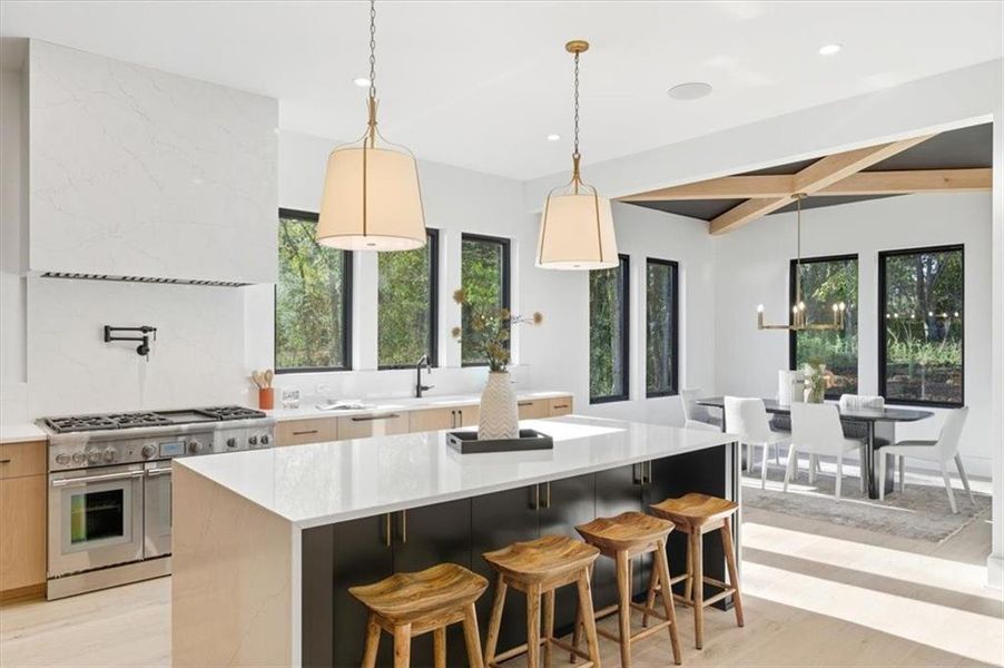 Furnished interior view inside a new home in Aster, Roswell (Image 62).