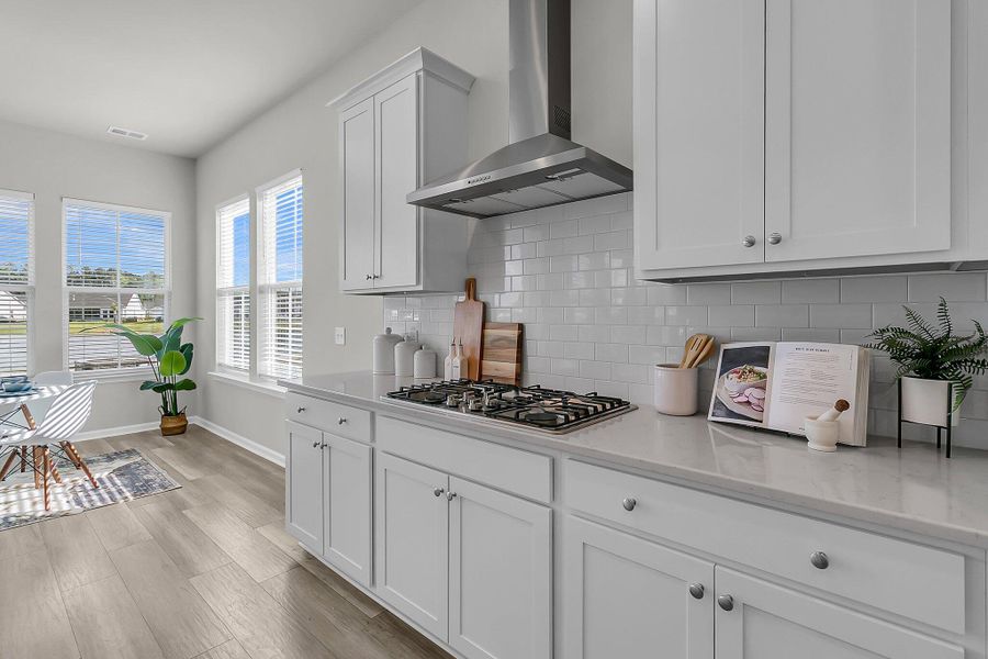 Furnished interior view inside a new home in Horizons at Summers Corner | 55+: The Legends, Summerville (Image 10).