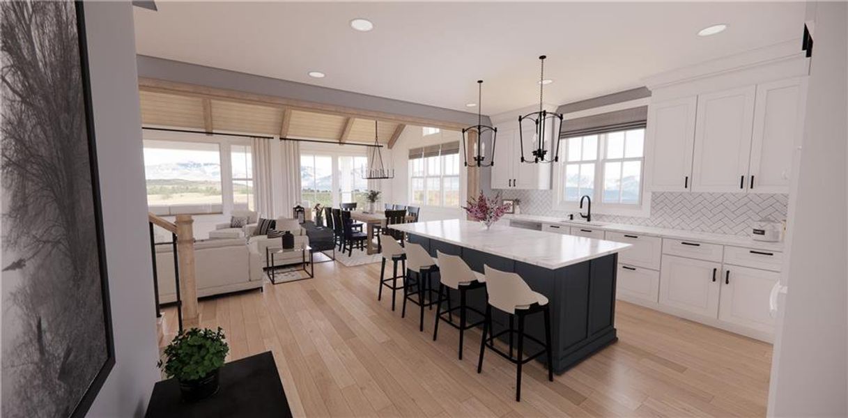 Furnished interior view inside a new home in , Carrollton (Image 29).