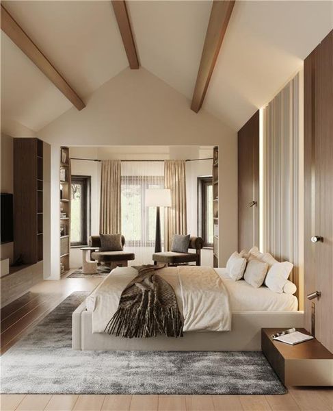 Furnished interior view inside a new home in , Alpharetta (Image 5).