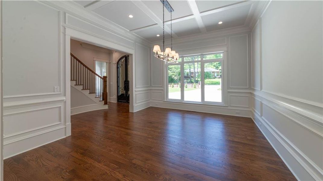 Furnished interior view inside a new home in , Roswell (Image 31).