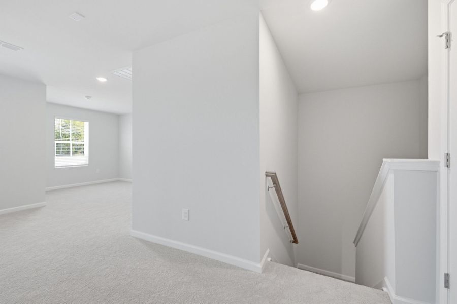 Spacious, unfurnished interior of a new home in Carpenter Falls, Durham (Image 47).