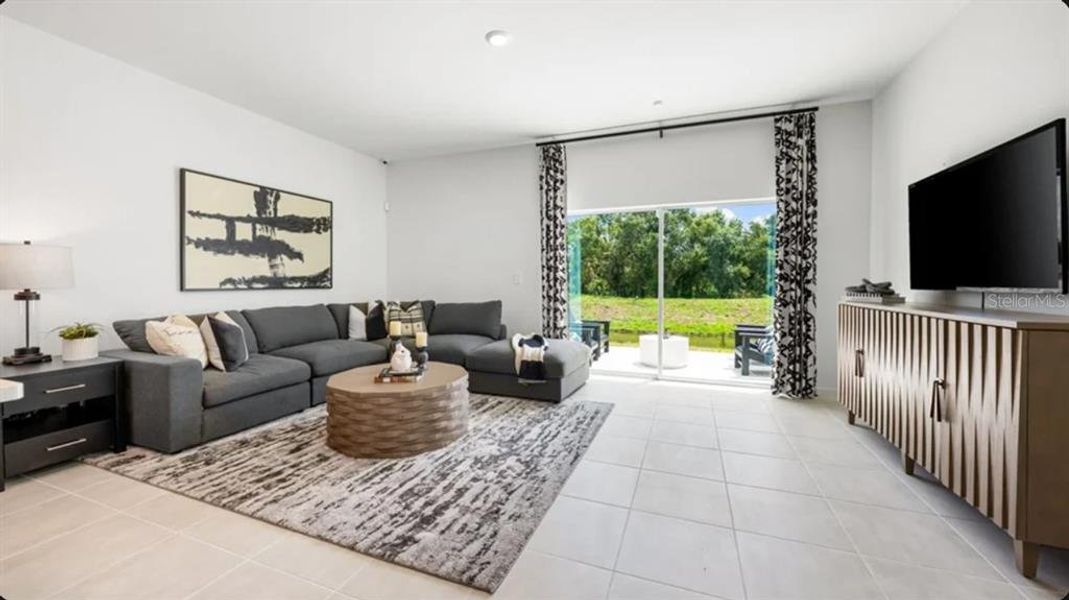 Furnished interior view inside a new home in Skye Ranch Community Group Page, Sarasota (Image 5). Furnished interior view inside a new home in Skye Ranch Community Group Page, Sarasota (Image 5).