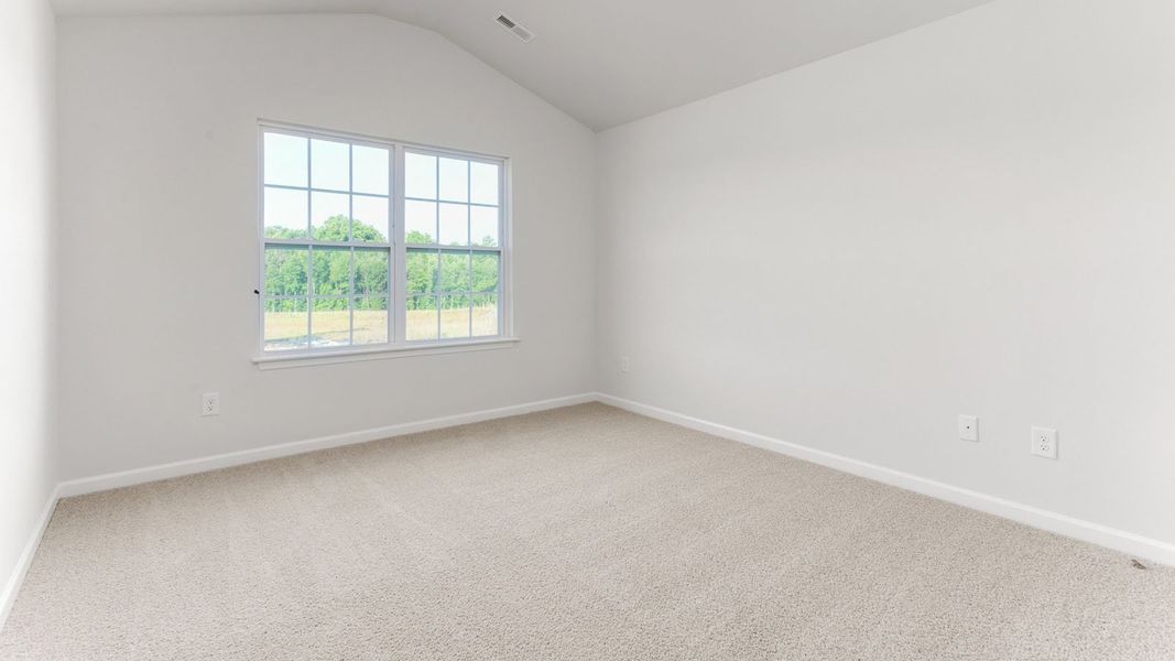 Representative unfurnished interior of a home built from the NEWTON - EXPRESS by D.R. Horton in Glennview, Kernersville (Image 11).