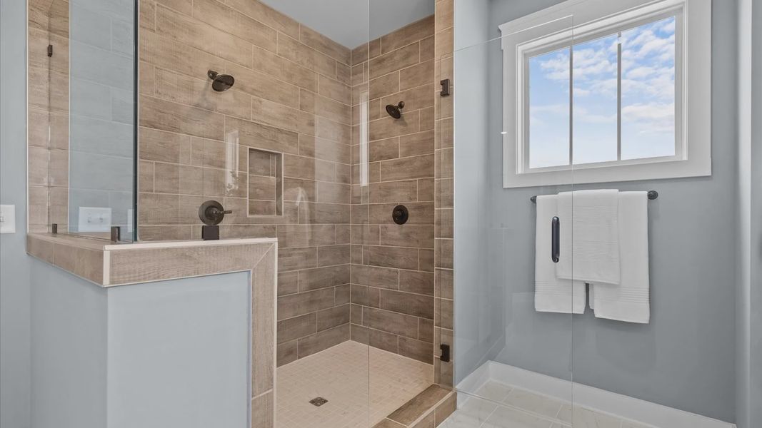 Furnished interior view inside a new home in Kayfield at Midway, Anderson (Image 16).