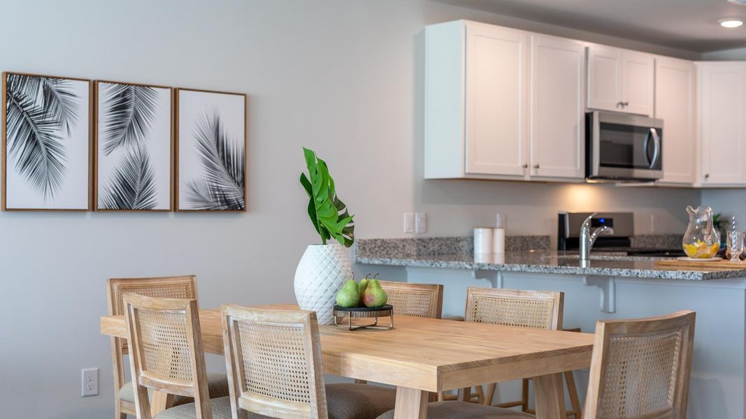 Furnished interior view inside a new home in Marion Village, Santee (Image 15).