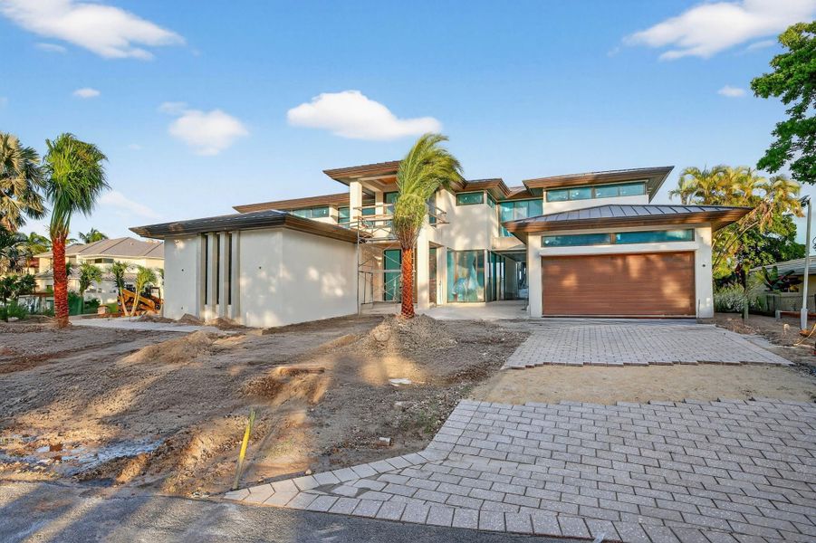 Front exterior of a new home in , Fort Lauderdale, FL, highlighting curb appeal (Image 8).