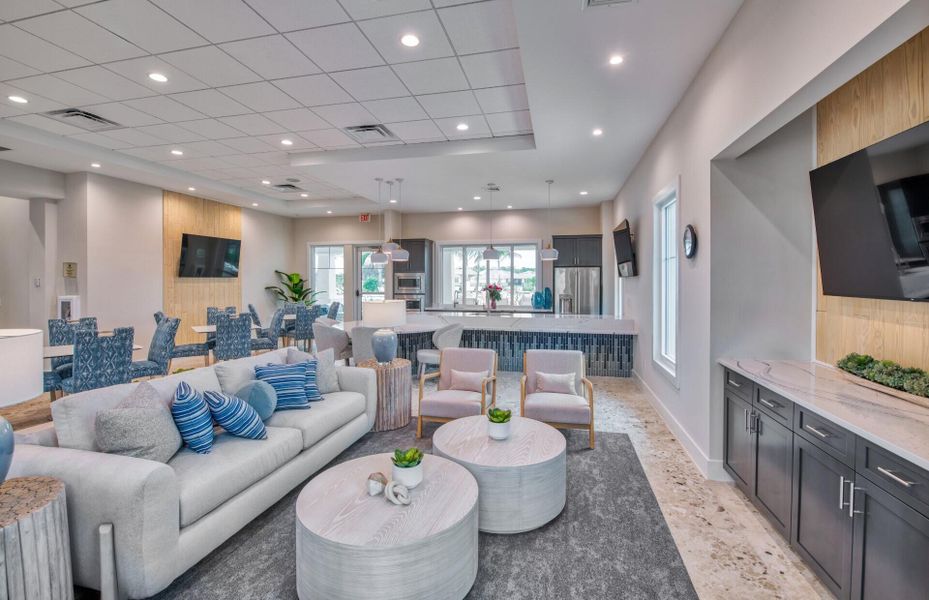 Clubhouse Gathering Area