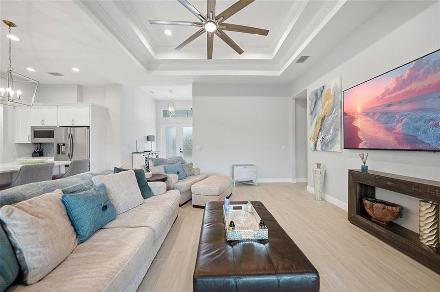 Furnished interior view inside a new home in , Port Charlotte (Image 11). Furnished interior view inside a new home in , Port Charlotte (Image 11).