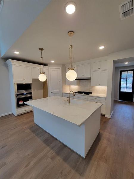 Large Island Kitchen.