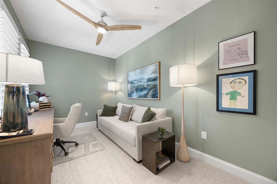 Furnished interior view inside a new home in Gatherings® of Lake Nona, Orlando (Image 6).