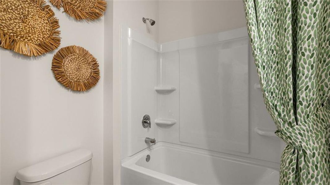 Furnished interior view inside a new home in Jackson Landing, Jefferson (Image 36).