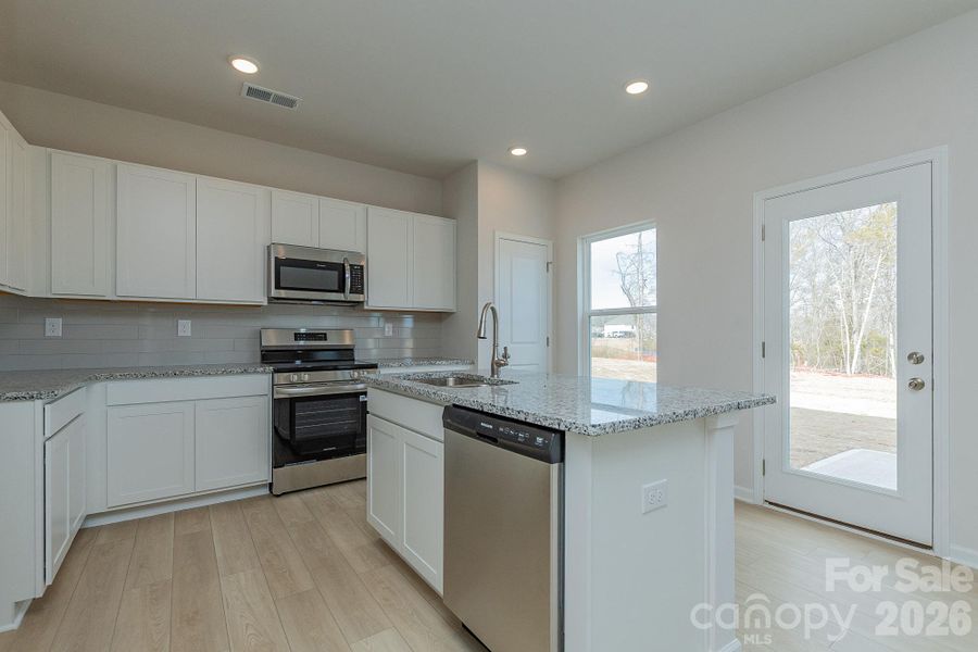 Furnished interior view inside a new home in Cedar Meadows, Monroe (Image 10).