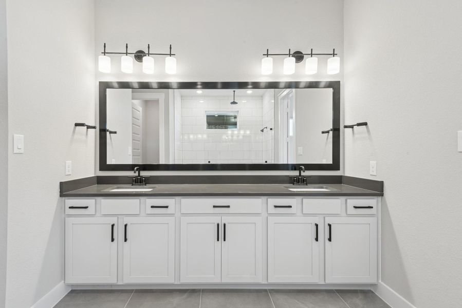 Furnished interior view inside a new home in , Katy (Image 11).